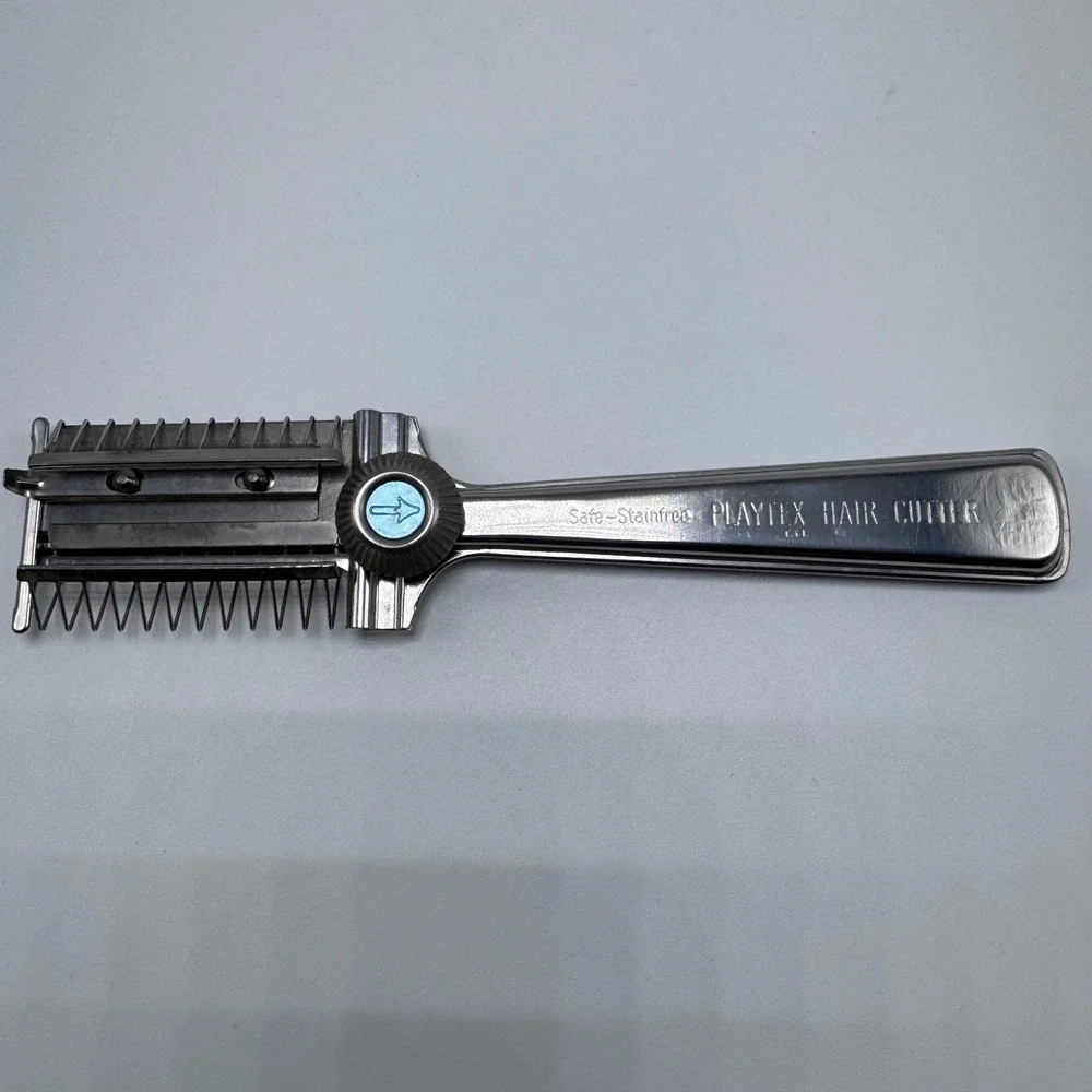 Vintage Playtex Hair Cutter Home Barber For The Entire family Original Container